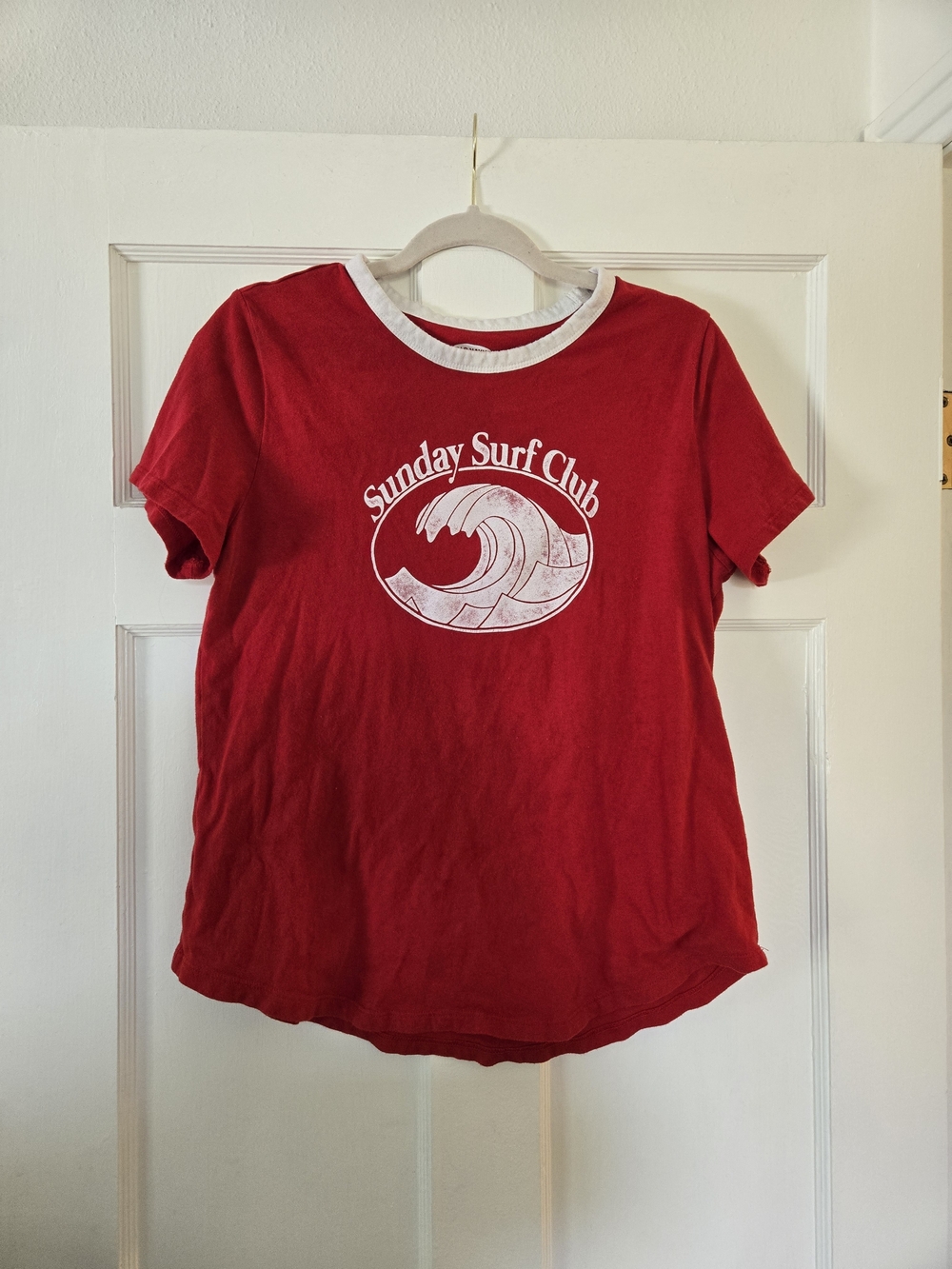 Sunday Surf Club Red Ringer Tee